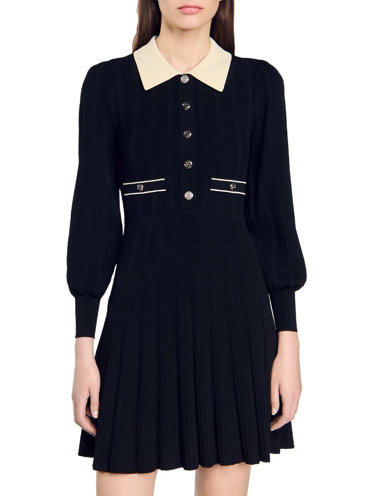 Lison Short Knit Dress